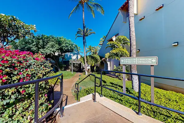 Enjoy the lush tropical scenery around the property