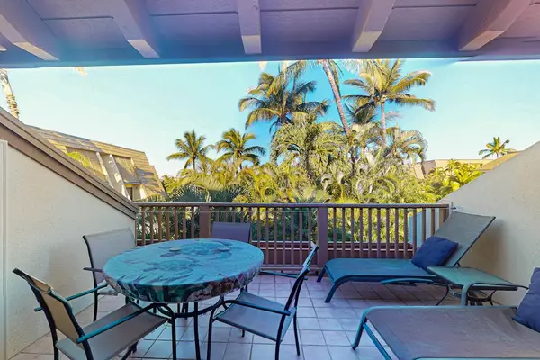 Unwind on the lanai with peaceful tropical views