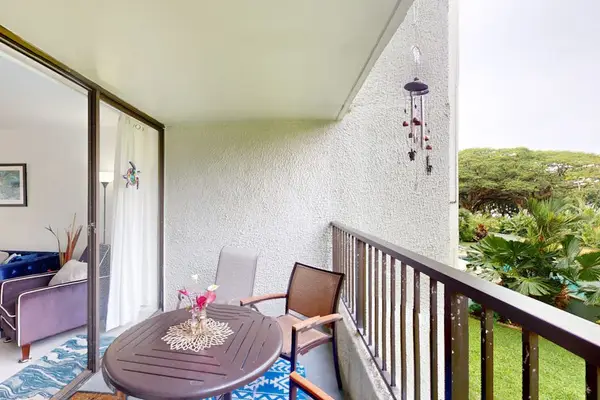 Private Balcony Overlooking Tropical Greenery