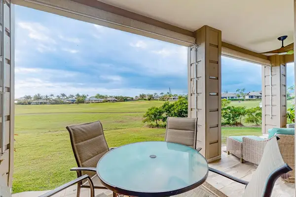 Enjoy peaceful mornings with coffee on the private lanai