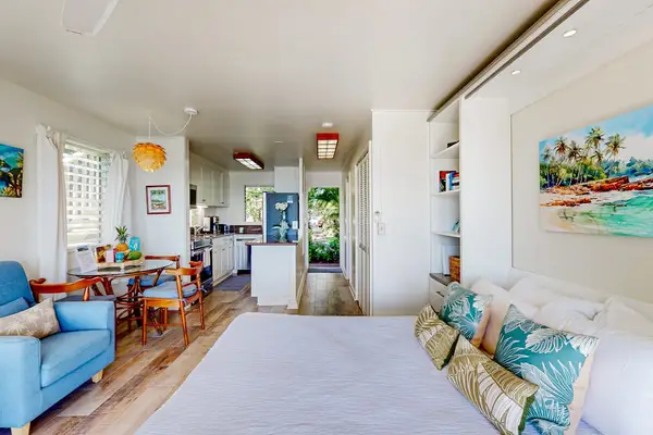 Bright studio offering a seamless blend of comfort and functionality.