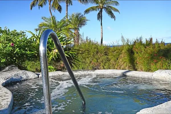 Relaxing Lava Rock Spa
