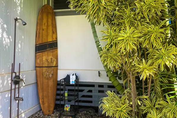 Private Outdoor Island Shower