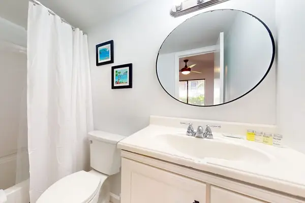 Fresh Full Bathroom With Modern Vanity