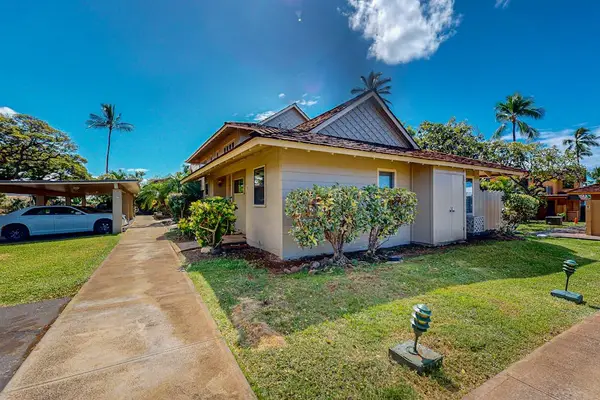 A charming tropical entrance welcomes you to your island retreat.