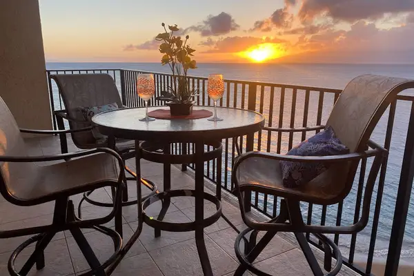 Sunset Balcony Made For Evening Wine