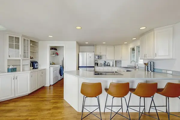 Enjoy extra dining space in the kitchen area for casual meals and quick bites.