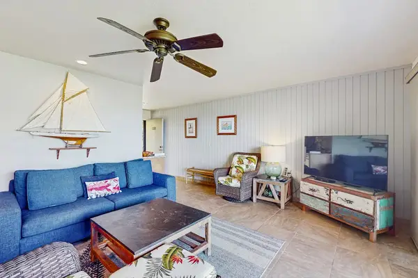 Relaxed lounge offers comfortable seating, natural textures, and conversation space