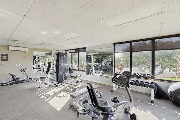 Stay active with the community fitness center.