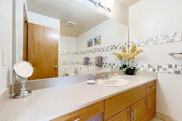 Vanity with plenty of counter space