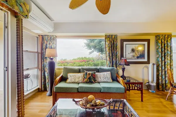 Open-concept living space ideal for gathering.