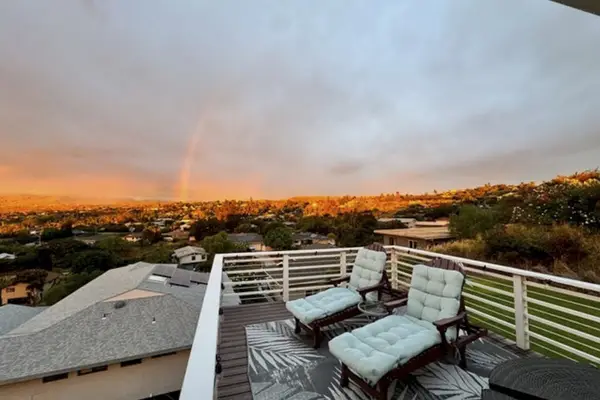 Lunge during the day and get some sun or enjoy the sunset in the evening with the amazing views.