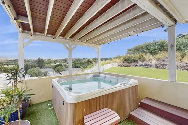 Picturesque views from your private hot tub.
