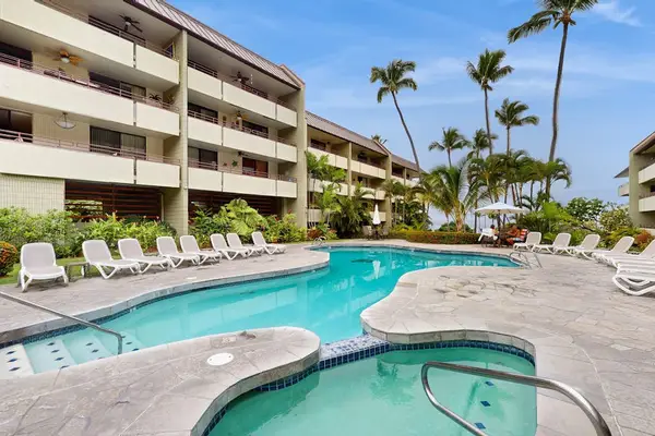Resort Pool For Sunny Relaxation