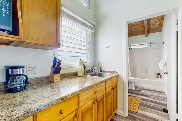 Bright spacious rooms create a comfortable setting for island stays