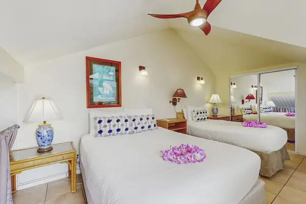 Bright Loft Bedroom With Island Charm