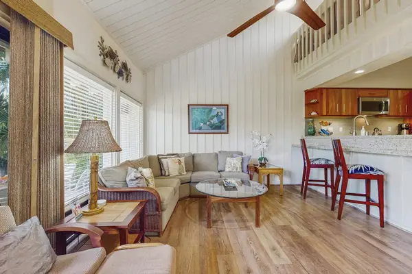 Cozy Living Room With Island Charm