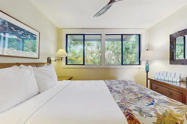 Spacious Bedroom With Garden Views