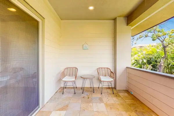 Private lanai for the master suite.