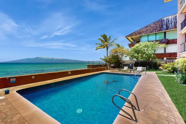 Cool off in the oceanfront pool while soaking in breathtaking coastal scenery.