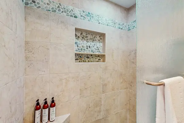 Walk In Shower With Resort Feel