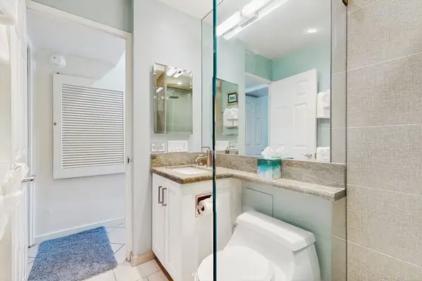 Spa Style Bathroom With Elegant Shower