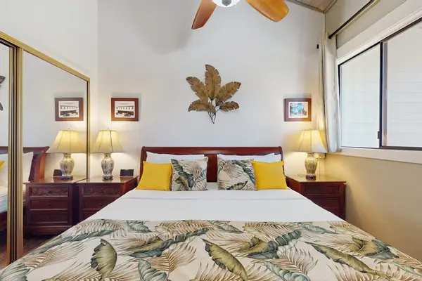 Comfortable Primary Suite With Coastal Style