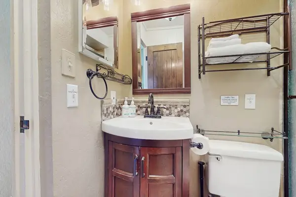 Bright Bathroom With Elegant Finishes
