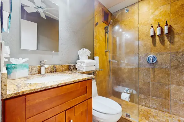 Spa Like Tiled Bathroom