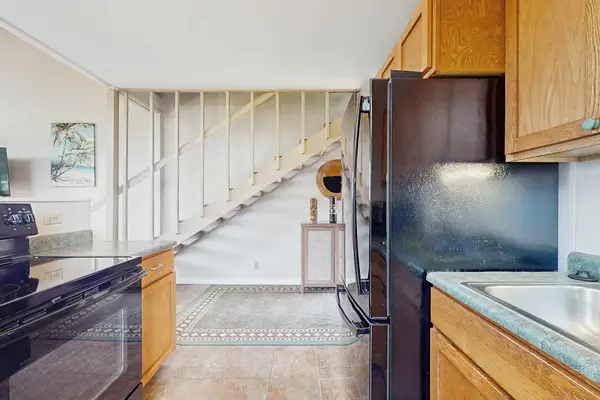 Open kitchen with convenient breakfast bar