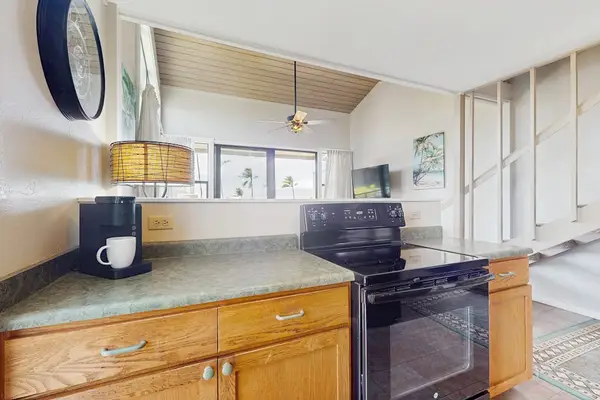 Spacious kitchen with ample counter space