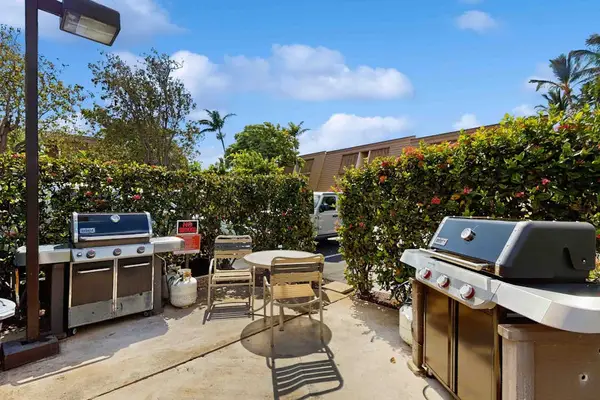 Outdoor Grill And Dining Area