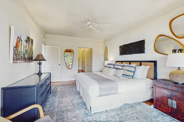 Well designed bedroom provides a restful setting for peaceful mornings and quiet evenings daily