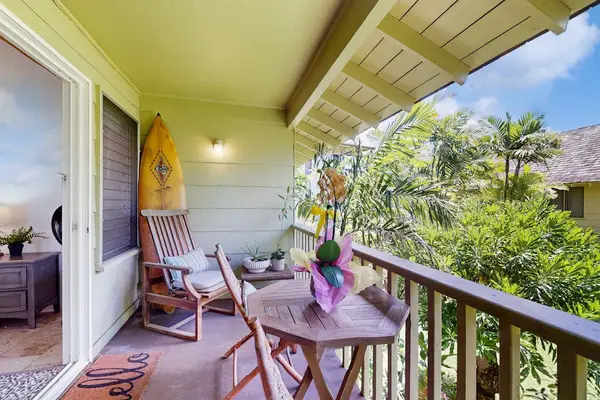 Private Lanai For Morning Coffee