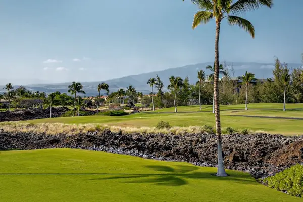 Golf Course Fairway Views framing Distant Mountain Peak