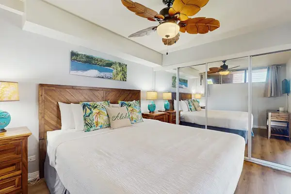 Spacious Bedroom With Relaxing Coastal Vibes