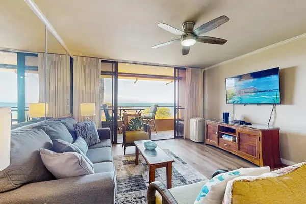 Bright Coastal Living Room With Ocean Views