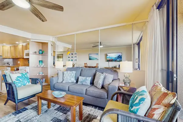 Open Concept Living Space With Coastal Charm