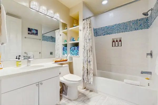 Fresh Bathroom With Coastal Finishes