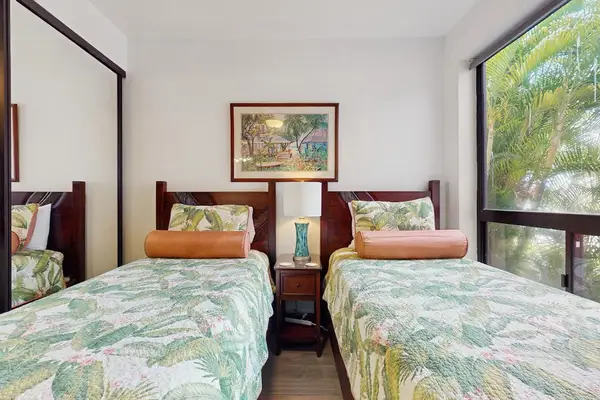 Bright Guest Bedroom With Garden Views