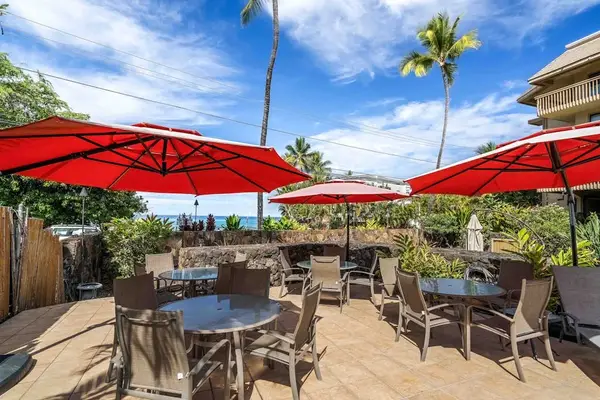 Outdoor seating area