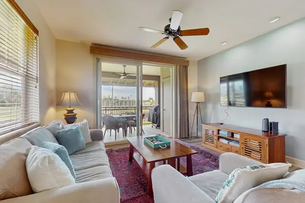 Sunlit Living Room with Flat-Screen TV & Direct Lanai Access
