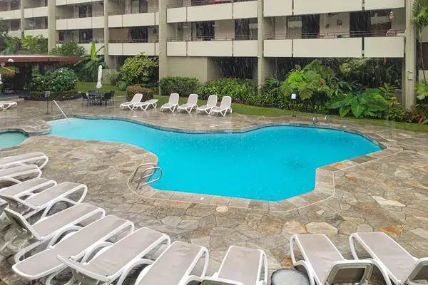 Sparkling Resort Pool Oasis
