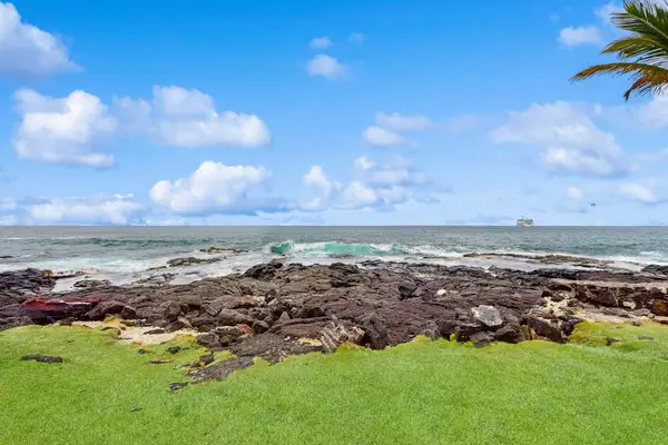 Lava Shoreline Just Steps Away