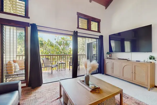 Sunlit Living Room With Lanai Access