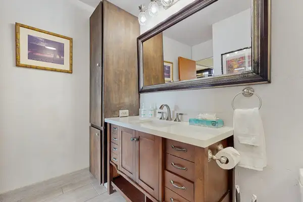 Lit Vanity Area Ideal For Getting Ready