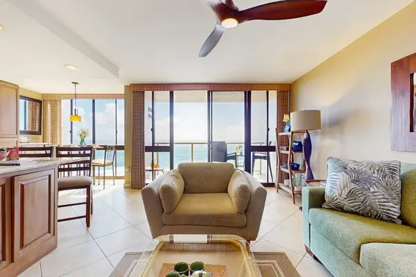 Bright Living Room With Ocean Views