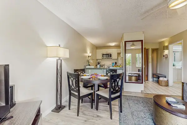 Dining room table for four so that you can enjoy your breakfast before you head out exploring for the day.