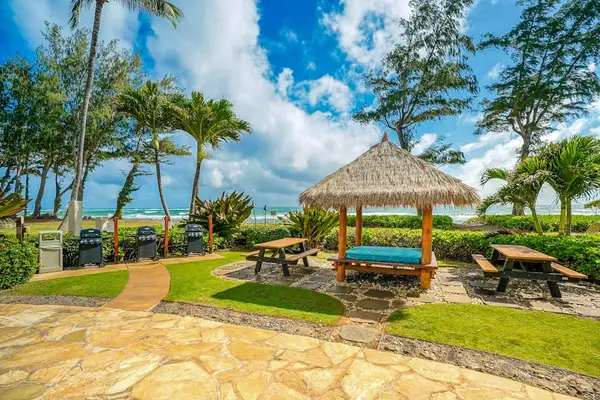 Outdoor Grilling In Tropical Paradise