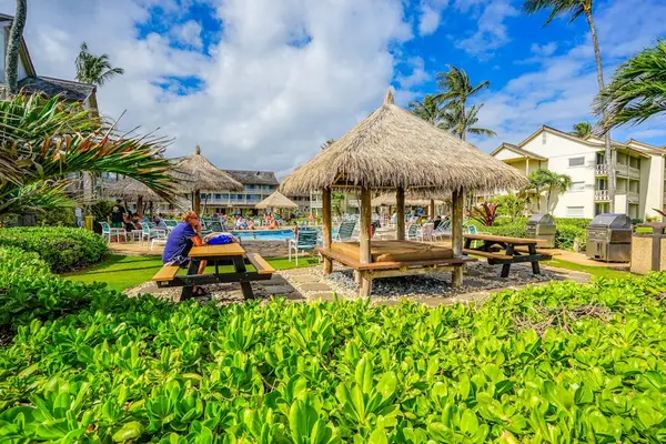 Covered BBQ Pavilion For Island Gatherings
